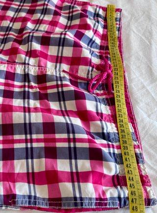 Bañador cuadros rosa y azul Talla XL