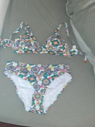 Bikini estampado multicolor