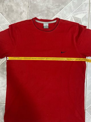 T-shirt Nike anni 90 Y2K Vintage Rossa - Taglia L