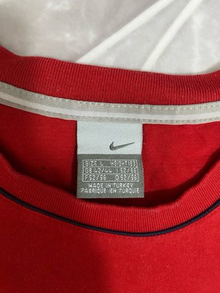 T-shirt Nike anni 90 Y2K Vintage Rossa - Taglia L