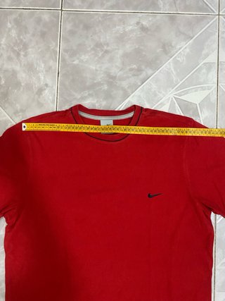 T-shirt Nike anni 90 Y2K Vintage Rossa - Taglia L