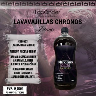 Lavavajillas Chronos Black 750ml