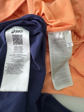 2 Camisetas Deportivas Asics Talla M