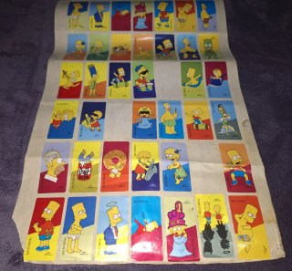 Simpsons Boomer Stickers
