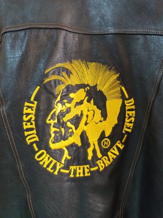 Chaqueta Cuero Diesel Vintage XL Excelente estado