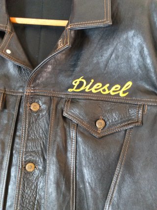 Chaqueta Cuero Diesel Vintage XL Excelente estado