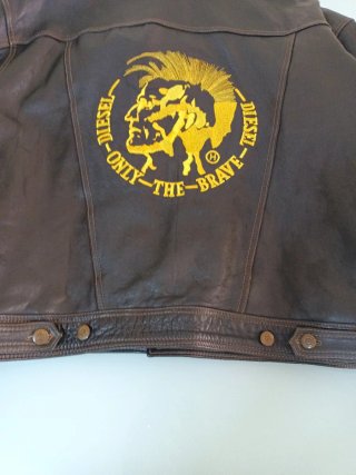 Chaqueta Cuero Diesel Vintage XL Excelente estado