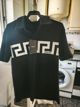Polo Versace Negro