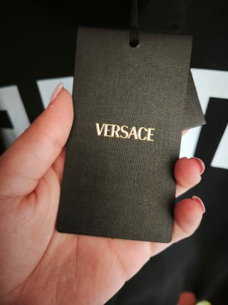 Polo Versace Negro