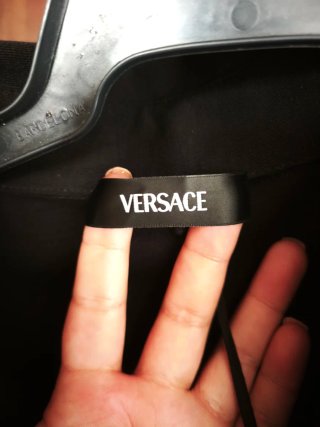 Polo Versace Negro