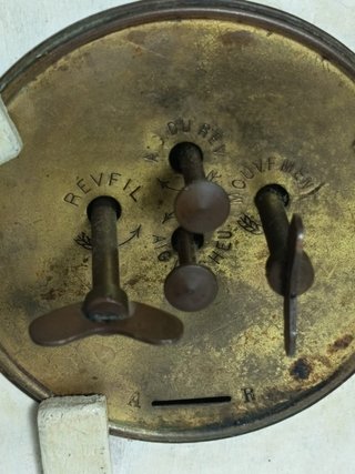 Reloj de chimenea Art Déco años 20