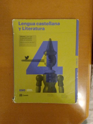 Libro Lengua Castellana y Literatura, 4°ESO