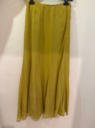 Falda larga fluida Zara nueva talla M