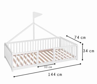 Cama Montessori COOL-DREAMS Colchón baby MATTRESS