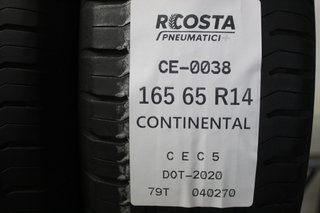 2 Gomme Continental 165 65 R14 79T Usate