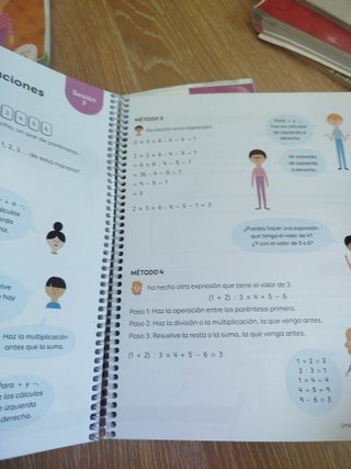 Libro piensa infinito matemáticas método Singapur