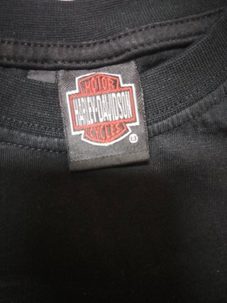 Camiseta Harley-Davidson Motor Cycles Negra