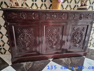 Mesa de centro madera y cristal
