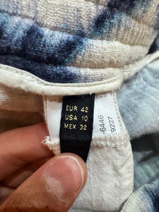 Shorts talla 42 estampado tie-dye