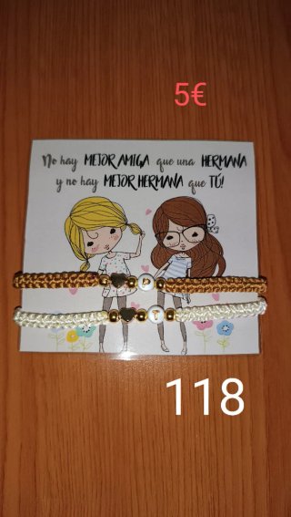 Pulseras de amistad con frases
