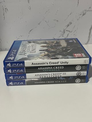 Pack 4 Juegos PS4 Assassin's Creed