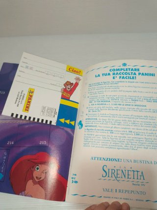 Album La Sirenetta Panini Anni 90