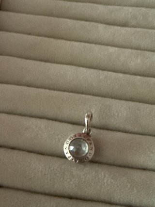 Charm de Pandora de Plata y Circonita Transparente