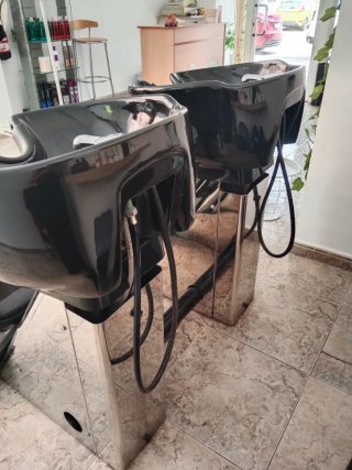 Lavacabezas doble