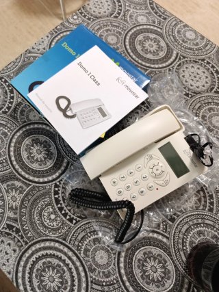 Teléfono Fijo Movistar Domo 1 Class Blanco