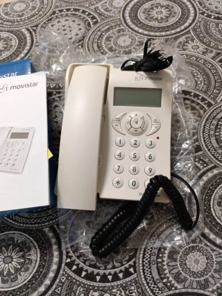Teléfono Fijo Movistar Domo 1 Class Blanco