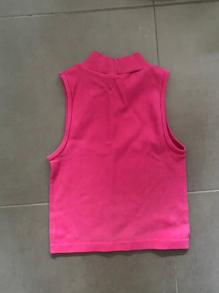 Top fucsia Stradivarius Talla XS