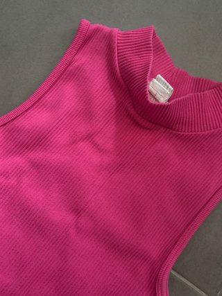 Top fucsia Stradivarius Talla XS