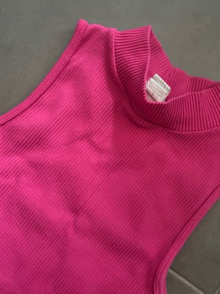 Top fucsia Stradivarius Talla XS