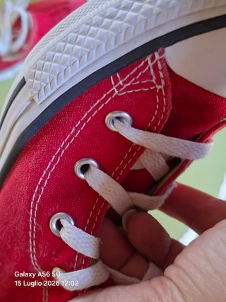 Converse rosse tg. 33