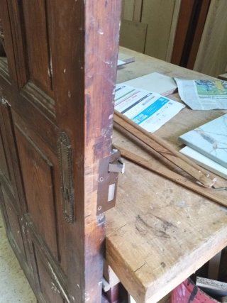 Puerta Exterior Vintage Madera