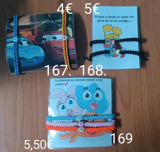 Pulseras de amistad con frases