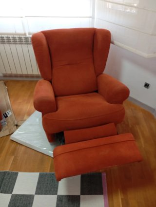 Pareja de sillones individualesl giratorios