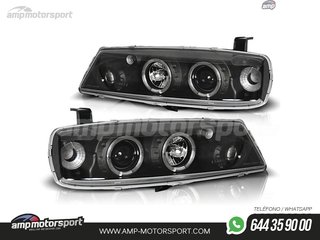 FAROS DELANTEROS OJOS DE ANGEL PARA OPEL CALIBRA