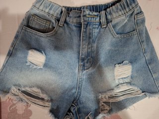 Jeans strappati bambina taglia 12/13 anni