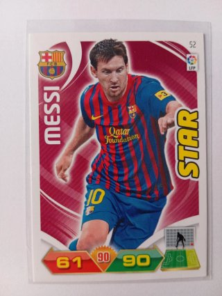 Messi star adrenalyn 2011-12