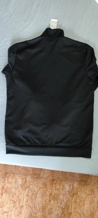 Chaqueta Adidas Negra con Rayas Blancas