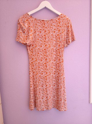Vestido floral Pull&Bear talla M