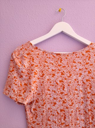 Vestido floral Pull&Bear talla M