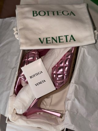 Bottega Veneta Sabot Rosa