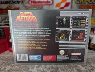 Super Metroid 8 en 1 con caja y manual homebrew