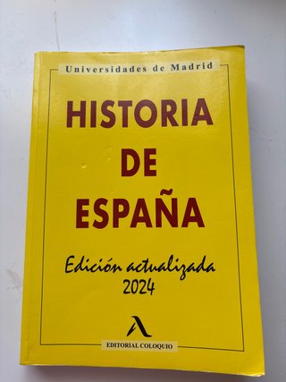 Libro de historia coloquio edicion 2024