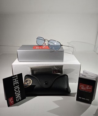 Occhiali Ray Ban RB 3947 Argento Blu