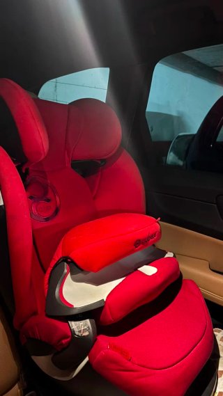Silla Cybex Isofix Grupo 1-2-3 Roja
