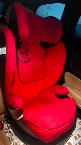 Silla Cybex Isofix Grupo 1-2-3 Roja