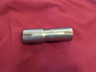 Tubo conector adaptador escape 32-35mm